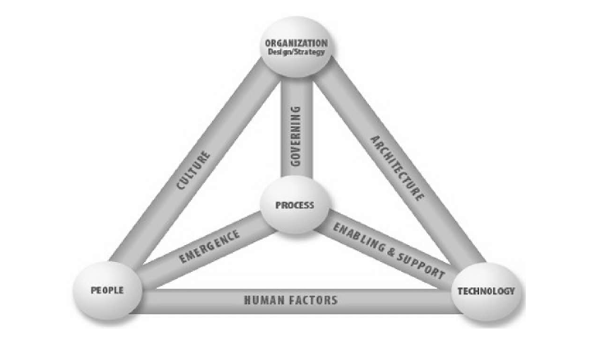 ISACA: People Process Technology and Organization Pyramid